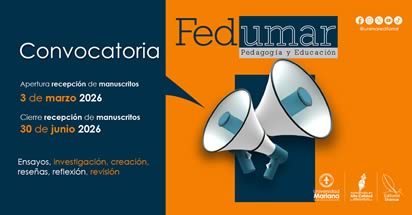 Noticias: Convocatoria para publicación en la Revista Fedumar